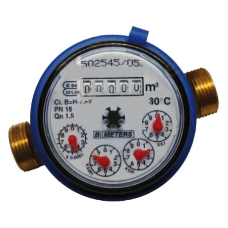 Contador agua fria 5 rodillos 3/4 Varios
