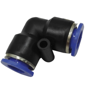 Racor Codo Conexión Rápida Ø8mm