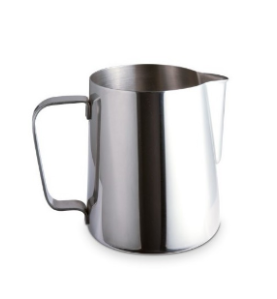 Jarra leche sin tapa inox 0.60l