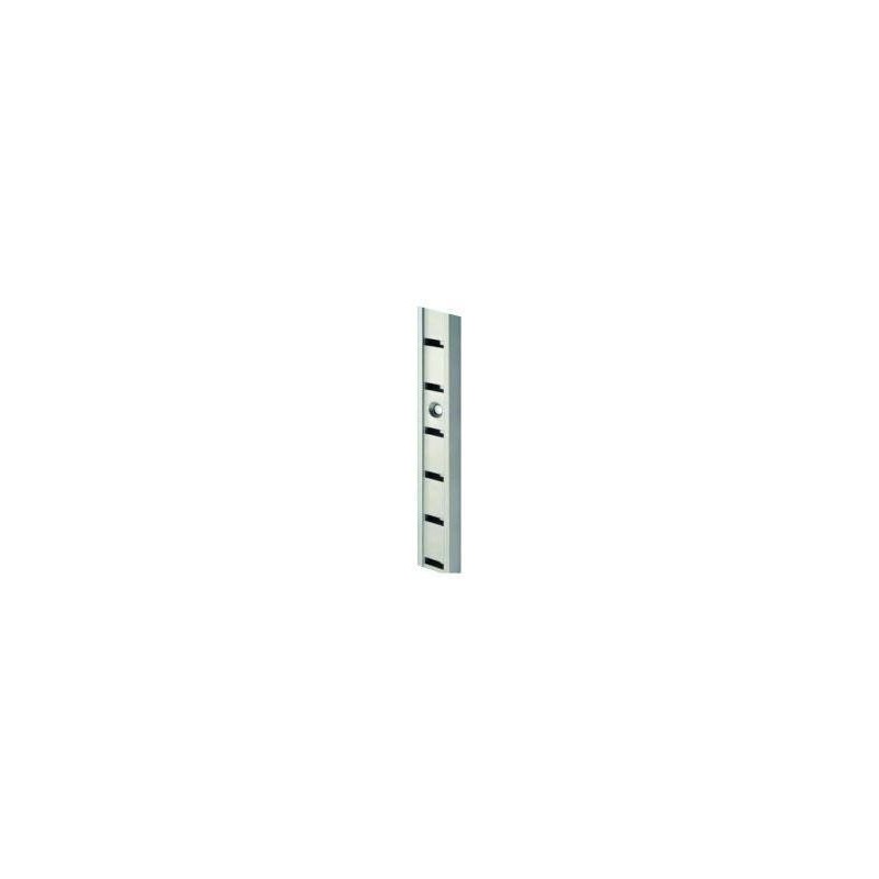 Cremallera aluminio 8x16x8 (1 metro)