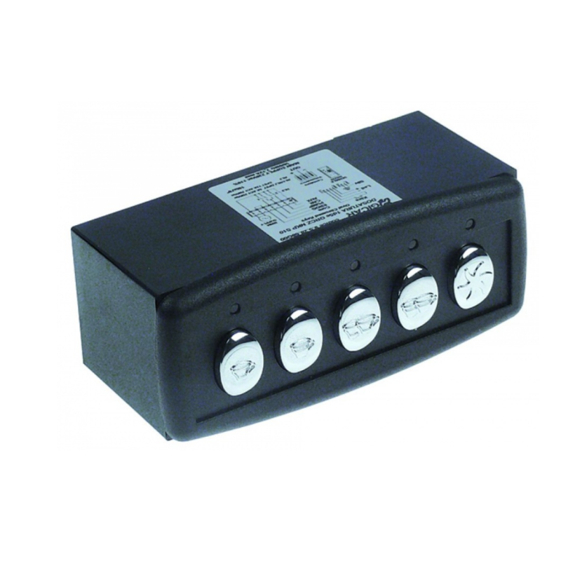 Botonera electrÓnica 115v 5 botones con sond expobar