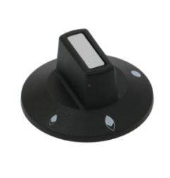 Mando grifo gas asador gyros Ø52mm Ø6x4,6mm