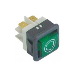 Piloto Verde 25x25mm 230V Ciclo LF/LC/LP Comenda