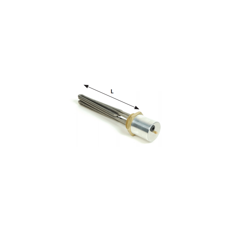 Resistencia inmersion agua 230v 9000w 530mm