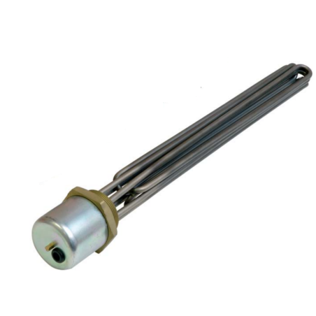Resistencia inmersion agua 2250w 230v 270mm