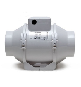 Ventilador tubular 230v 50/60hz 187m³/h