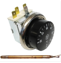 Termostato c/mando termo leche/chocolatera 5l  0/86°c 230v Campeona