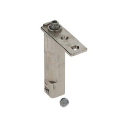 Bisagra a resorte derecho/izquierdo L 111mm An 75mm refrigerador distancia de sujeción 25mm (Cuadrada)