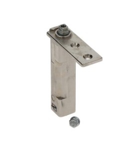 Bisagra a resorte derecho/izquierdo L 111mm An 75mm refrigerador distancia de sujeción 25mm (Cuadrada)