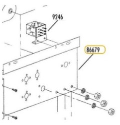 Panel componentes electricos gs85 dihr