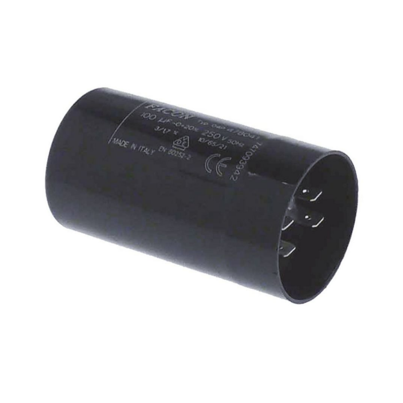 Condensador Arranque 100µF/125µF 250V 50/60Hz