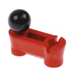 Soporte para extendedora de masa completo con asidero agujero ø 10mm H 20mm