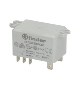 Relé 30A 230V Bipolar Conmutado FINDER
