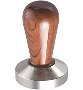 Tamper madera bubinga base plana Ø58mm