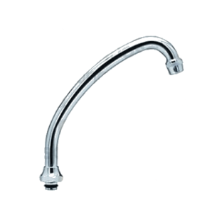 CaÑo en u orientable 180x18mm grifo sobremesa