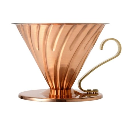 Cono goteo v60 de cobre 1-4 tazas hario