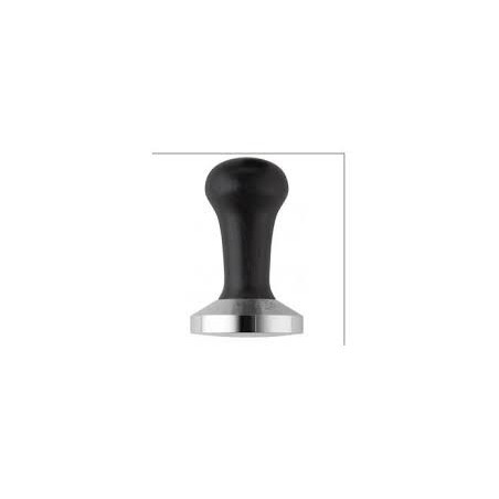 Tamper madera negro base plana wave Ø58mm