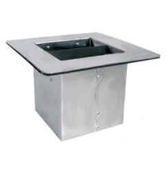 Picamarro encastrable satinado 245x245x152mm The Coffee Knock Drawer CO.