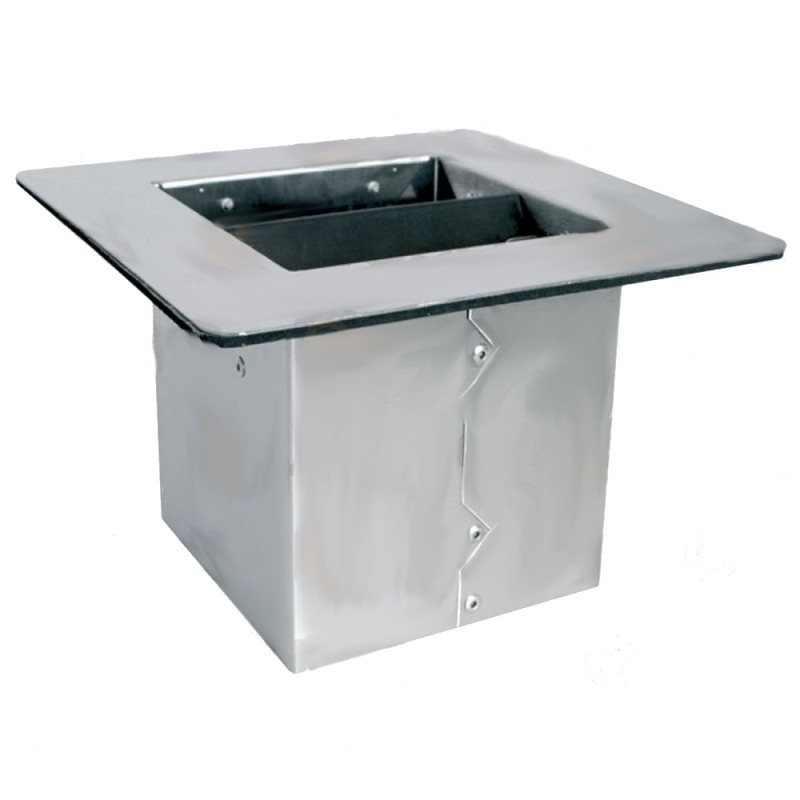 Picamarro encastrable satinado 245x245x152mm The Coffee Knock Drawer CO.