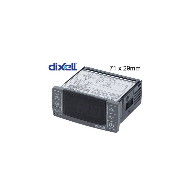 Termostato digital 1relÉ xr10cx 230v dixel