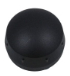 Mando negro Ø50mm bonnet