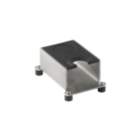 Base portafiltro silicona negra hueco tamper