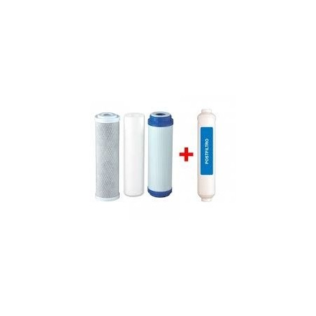 Kit 4 filtros depurador Ósmosis