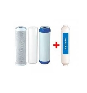 Kit 4 filtros depurador Ósmosis