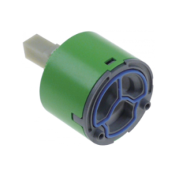 Cartucho cerámica d1 ø 47mm d2 ø 25,8mm h1 34mm h2 42mm h3 66mm con 2 pernos de retención para grifo de hosteleria