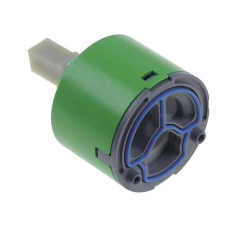 Cartucho cerámica D1 ø 47mm D2 ø 25,8mm H1 34mm H2 42mm H3 66mm con 2 pernos de retención