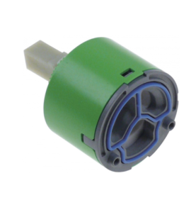 Cartucho cerámica d1 ø 47mm d2 ø 25,8mm h1 34mm h2 42mm h3 66mm con 2 pernos de retención para grifo de hosteleria