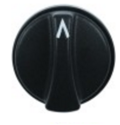 Pomo marca cero ø 55mm eje ø 6x4,6mm  horeca-select, makro-