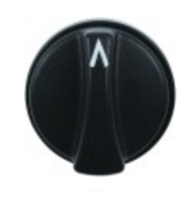 Pomo marca cero ø 55mm eje ø 6x4,6mm  horeca-select, makro-
