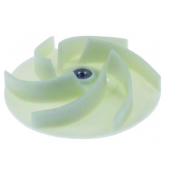 Rotor ø 124mm h 37mm soporte de eje ø 12mm hoonved