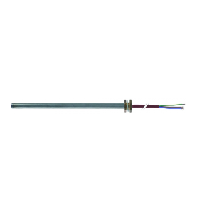 Cartucho calentador 450w 230v ø 12mm l 285mm rosca 3/8" infrico