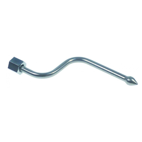 Tubo de vapor rosca 3/8" h 185mm ø 14,5mm expobar