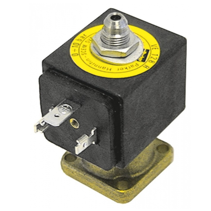 Electrovalvula 3 vias 230v viton bobina zb09