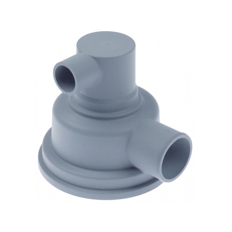 Cuerpo de aspiración h 120mm salida ø 44,5 salida 2 ø 30 sammic