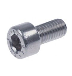 Tornillo de cabeza cilíndrica rosca m5 rosca l 10mm l 15,5mm ec 4 inox ue 1 pzs
