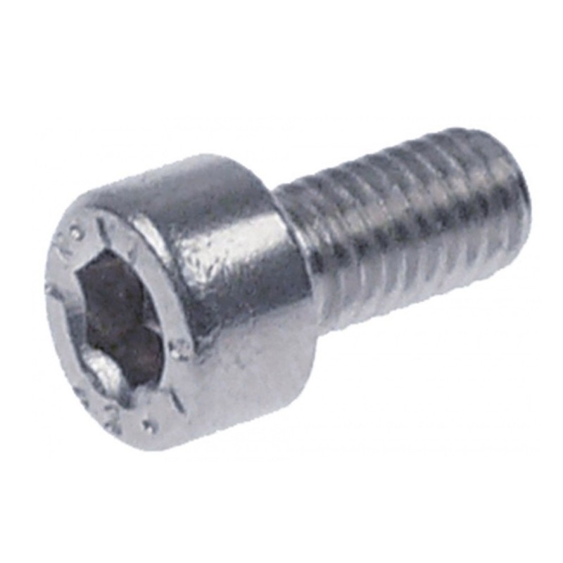 Tornillo de cabeza cilíndrica rosca m5 rosca l 10mm l 15,5mm ec 4 inox ue 1 pzs