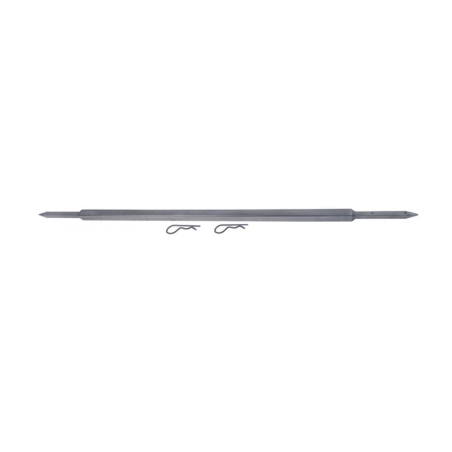 Brocheta para asador gyros tamaño 20x20mm l 895mm potis