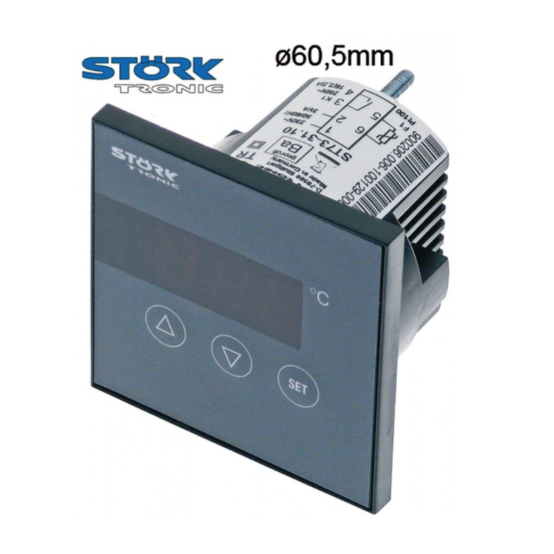 Controlador electrónico stÖrk-tronik tipo st73-31.10 medida de montaje 60mm Controlador electrónico stÖrk-tronik tipo st73-31.10 medida de montaje 60mm