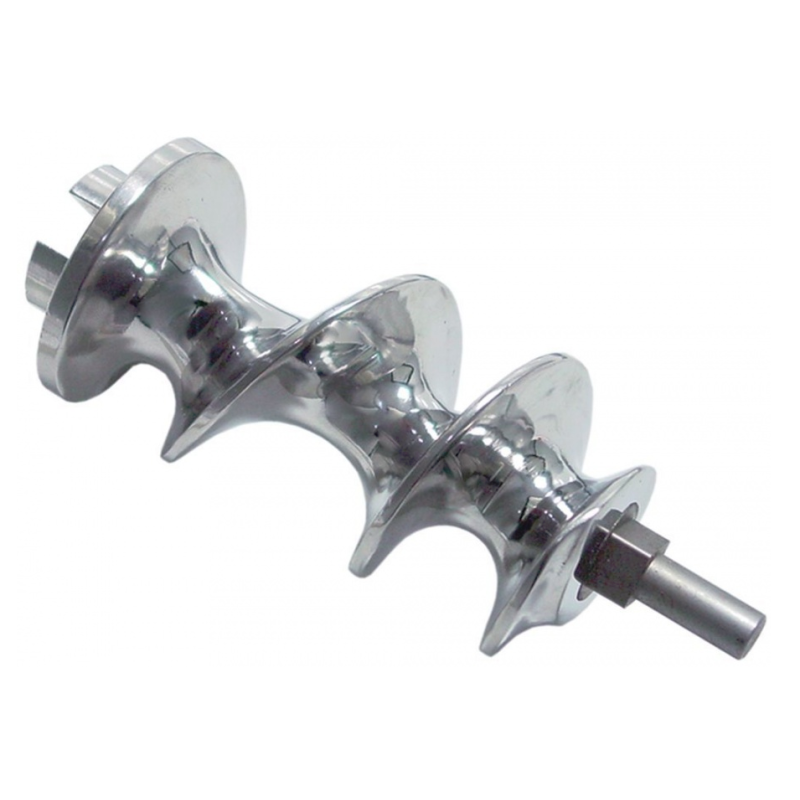 Tornillo sin fin modelo 12 ø 53mm l 135mm acero inoxidable con árbol enterprise Tornillo sin fin modelo 12 ø 53mm l 135mm acero inoxidable con árbol enterprise