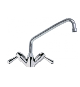Grifo 2 aguas  cabeza en cerámica