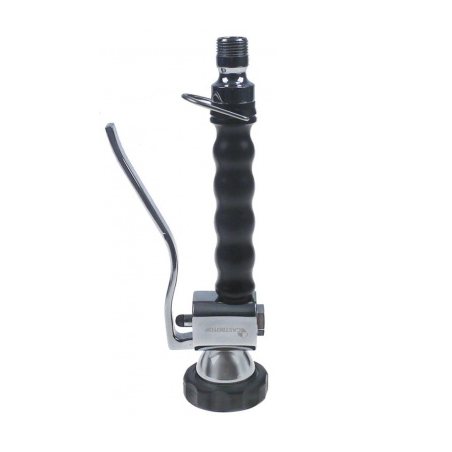 Ducha de mano empalme 1/2" m negro