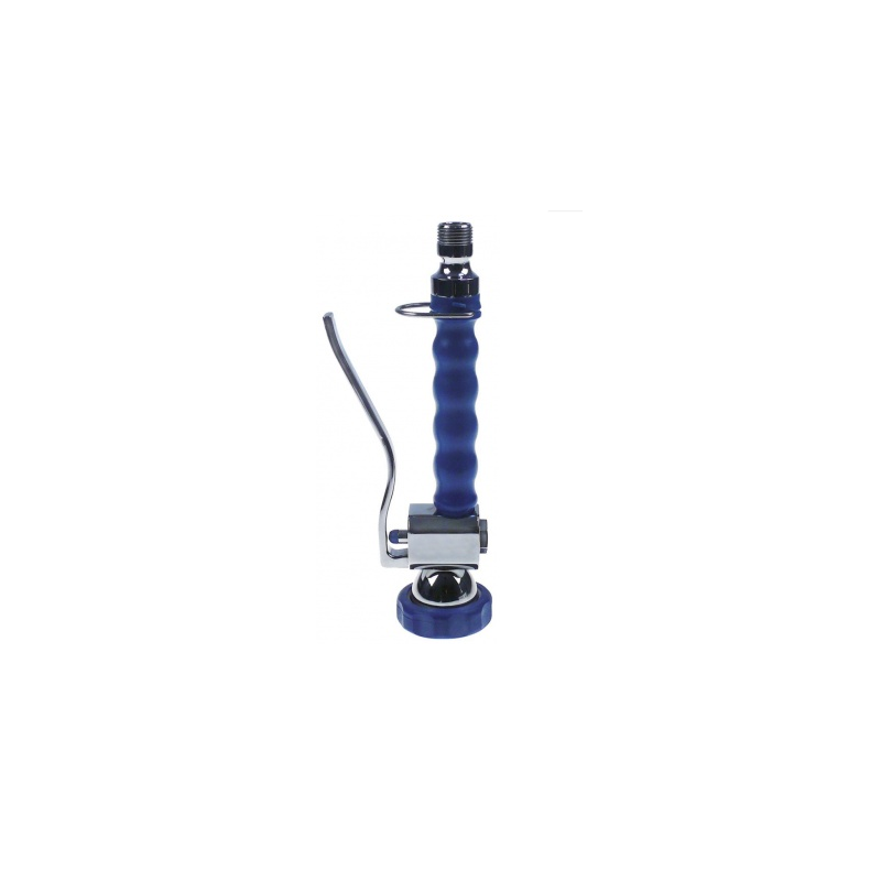 Ducha de mano empalme 1/2" m tipo star azul