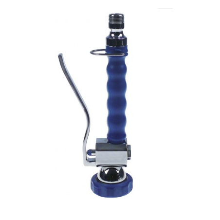 Ducha de mano empalme 1/2" m tipo star azul
