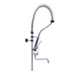 Ducha para vajilla con caño orientable