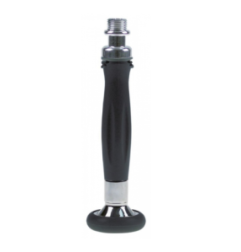 Ducha de mano empalme 1/2" m negro  b