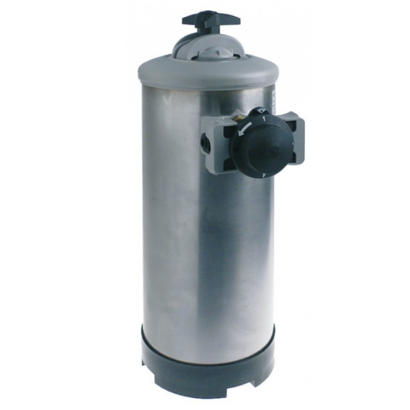 Descalcificador manual con válvula de derivación capacidad del recipiente 12l dva Descalcificador manual con válvula de derivación capacidad del recipiente 12l dva